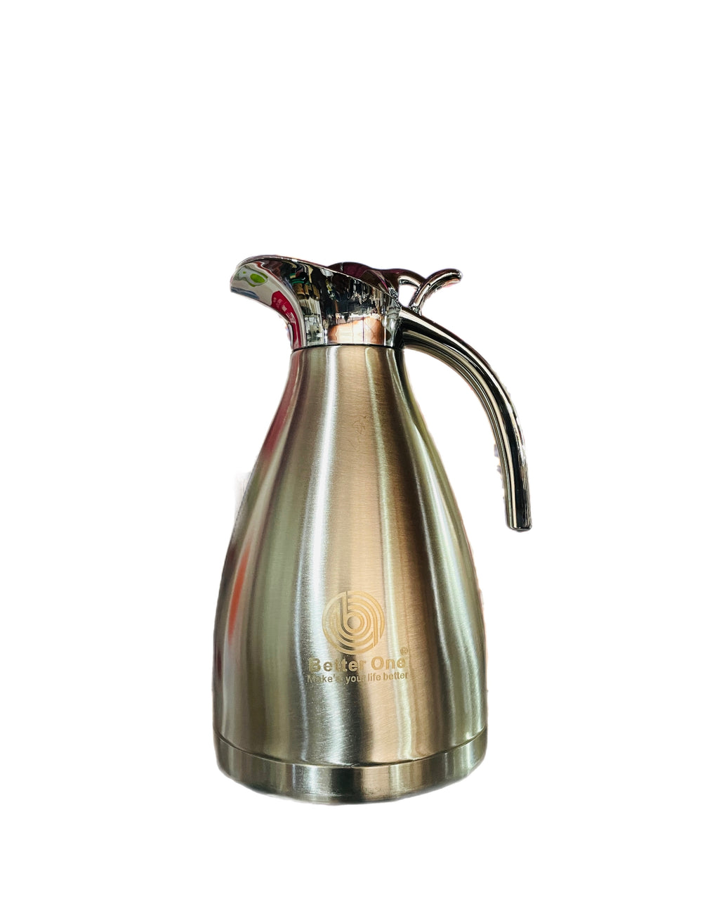 Premium Double-Wall Stainless Steel Vacuum Carafe (OG-20RC) – Hot & Cold Thermal Flask Kettle with One-Touch Stopper (Available in 1.2L & 1.5L)