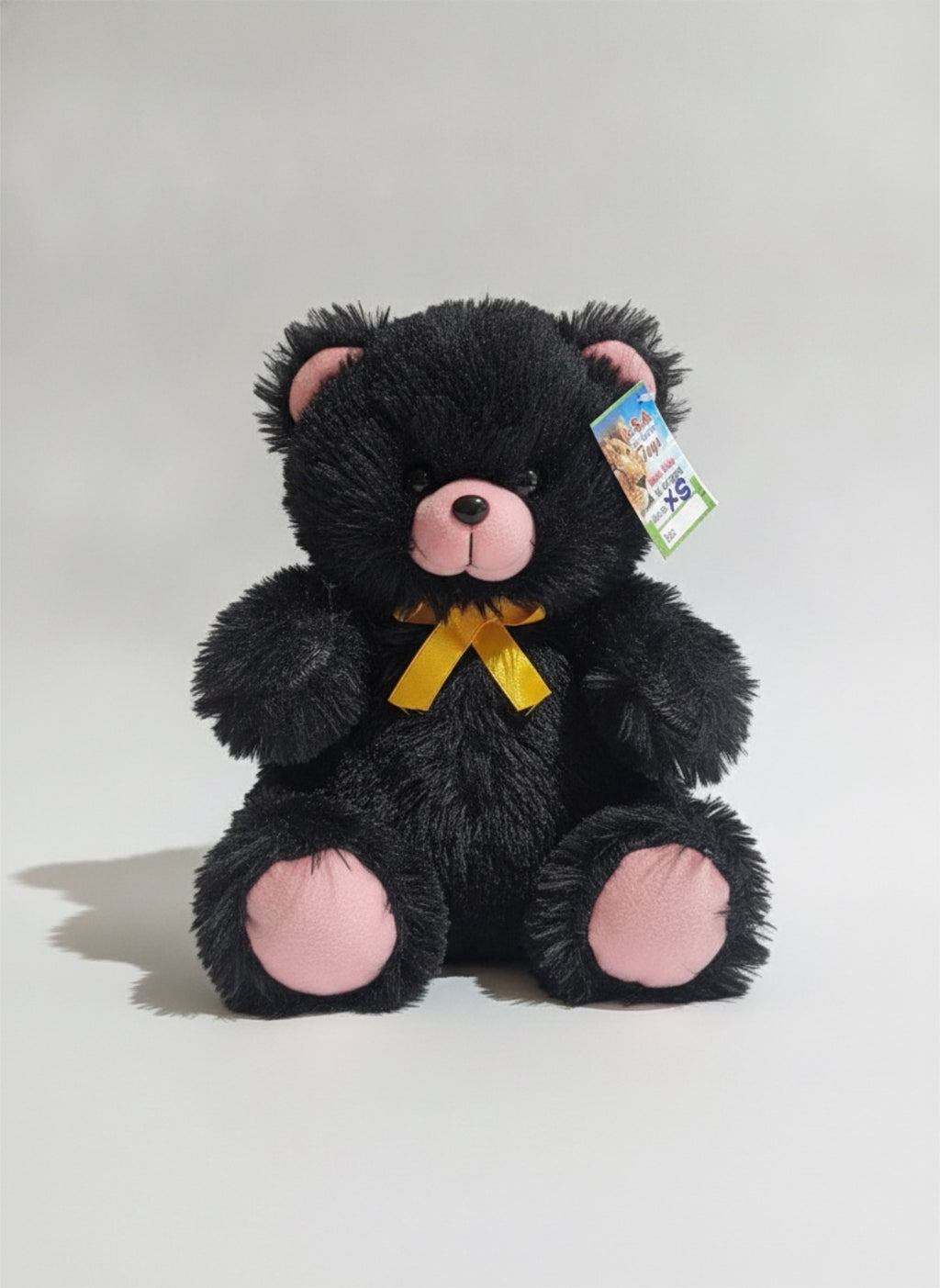 Premium Soft Plush Sitting Teddy Bear with Satin Neck Ribbon – Ultra-Cuddly Stuffed Animal Toy for Kids & Gifting