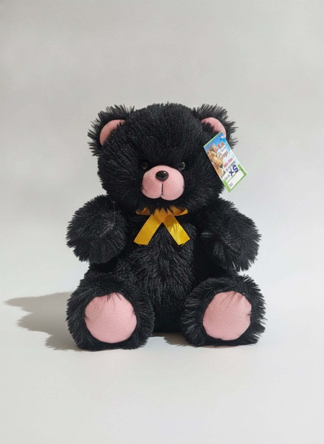 Premium Soft Plush Sitting Teddy Bear with Satin Neck Ribbon – Ultra-Cuddly Stuffed Animal Toy for Kids & Gifting