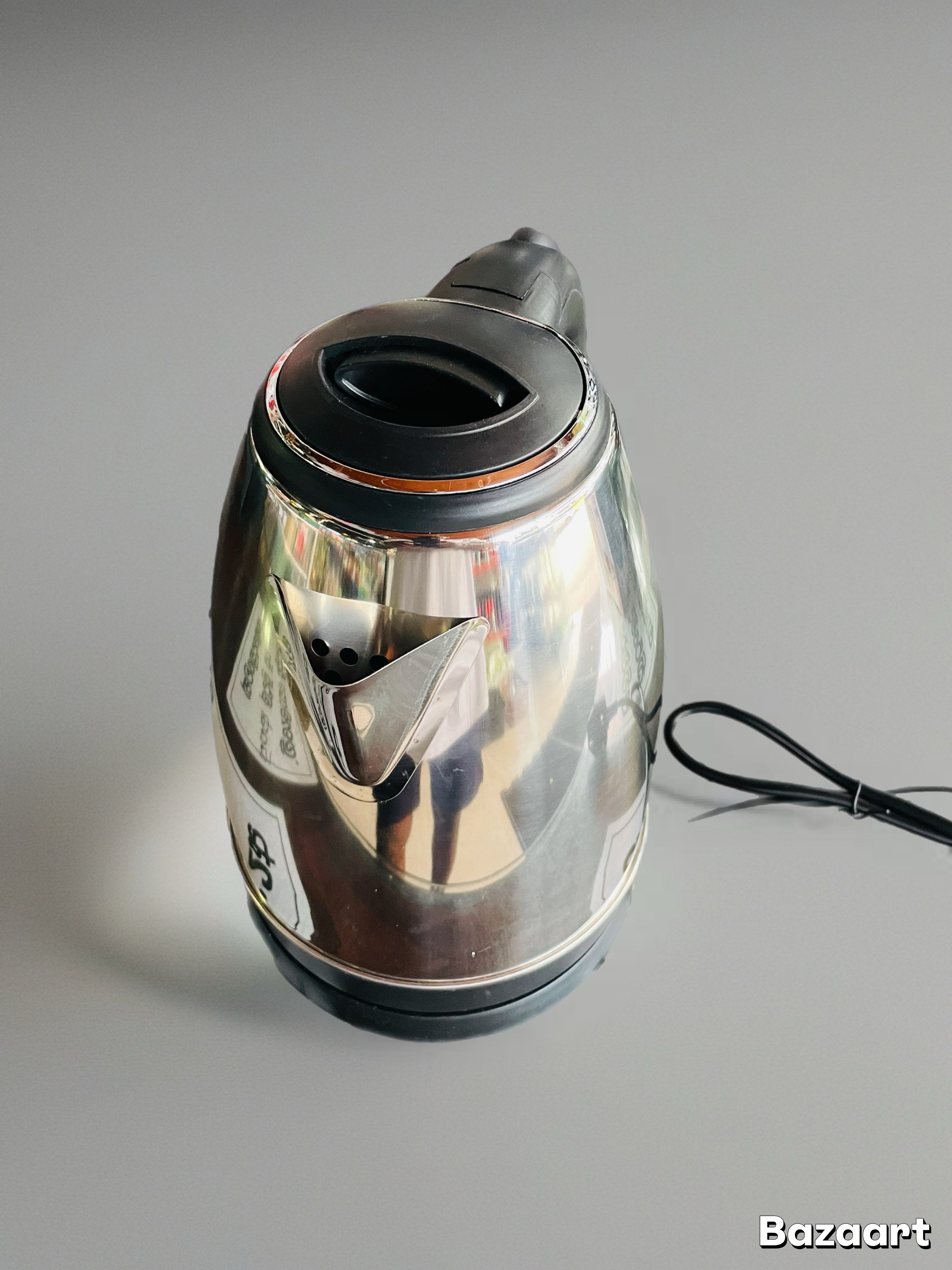 UNI-B Stainless Steel Electric Kettle (UBK-1644) – 1.8L Fast Boiling Hot Water Cordless Kettle