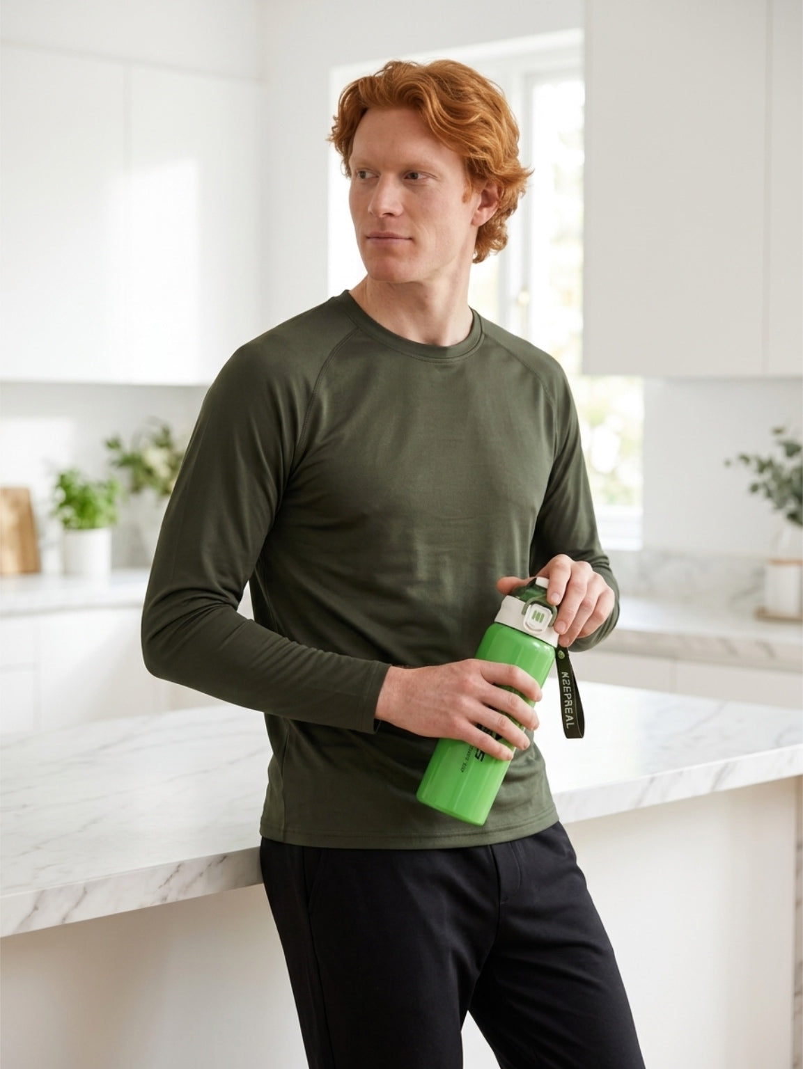 Premium Insulated Sports Water Bottle – Heavy-Duty Stainless Steel Gym & Outdoor Flask with Safety Lock Lid