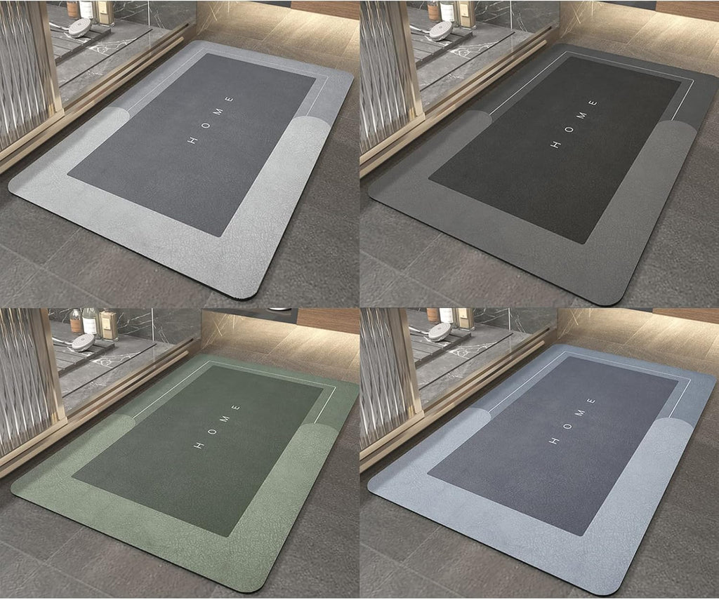 Super Absorbent Quick-Dry Bath Mat | Non-Slip Magic Diatomite Door Mat